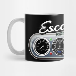 The Legendary Mk1 Escort Twin Cam Motor Car Mug